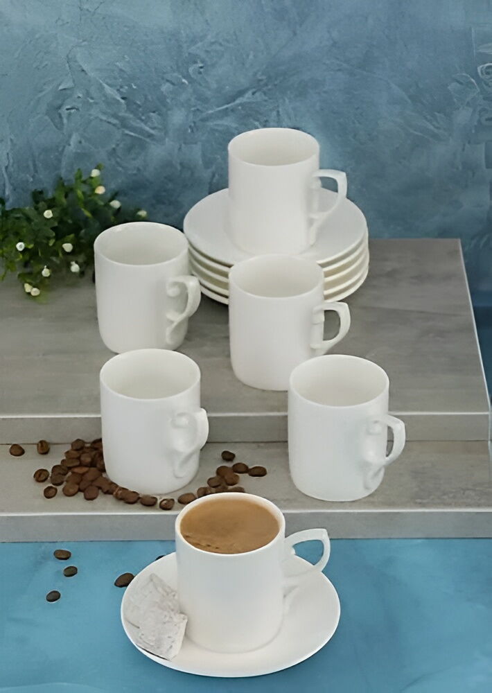 COOKER PORSELEN 6'LI NESCAFE FİNCAN TAKIMI