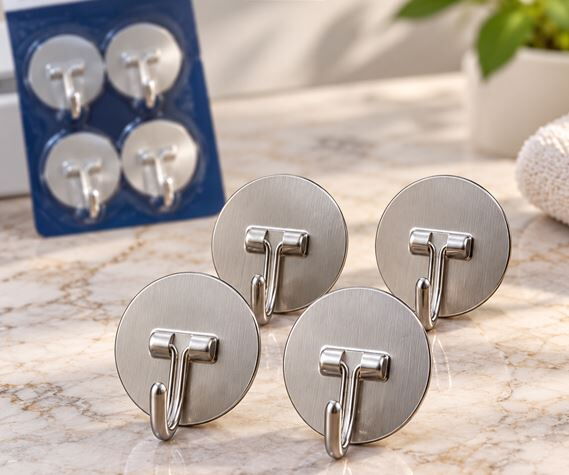 IVORY METAL YAPIŞKANLI ASKI 4 LÜ