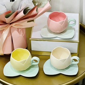  KRD HOME PASTEL KAHVE FİNCAN TAKIMI 6'LI