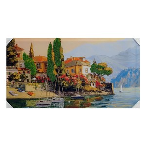  KRD HOME SİMLİ MANZARA BEZ TABLO 60X120cm