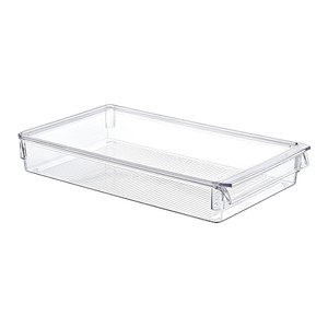  EMHOUSE CLEAR KRİSTAL KAPAKLI ORGANIZER MAXİ (36x20,5x5 cm)